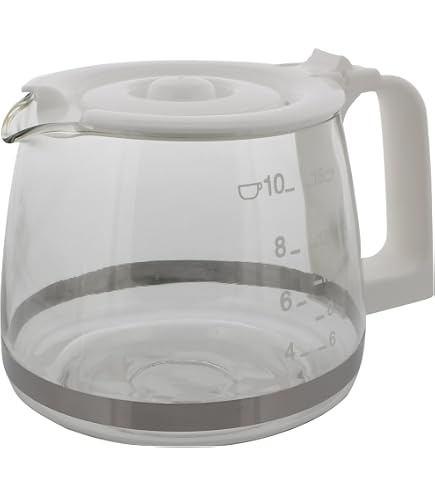 Verseuse + Couvercle Blanc 15 Tasses Pour Cafetière SEB / Tefal Simply Invents - Pièce D'origine - 2