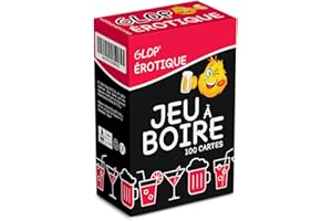 Glop Érotique - Jeux Alcool - Jeux de Société - Jeux à Boire - Jeux de Cartes Sexy - Adulte - Drinking Games - 100 Cartes