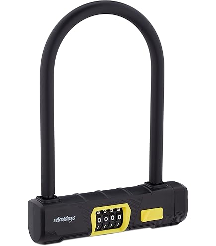 Kryptonite Mini 5 Antivol Mixte Adulte, Noir/Orange