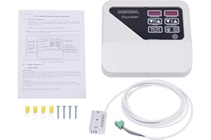 INSYOFOREVEREC Externe digitale Sauna Controller Steuergerät LED-Anzeige für Heizofen Saunaofen Digitaler Controller Externer Freizeitverein kommerzieller normal 3-9KW