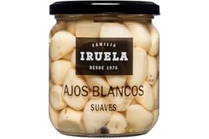 Iruela - Eingelegte Knoblauchzehen 390g – Authentische spanische Spezialität/Tapas