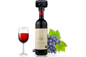 Ataller Pompe à vide électrique pour bouteille de vin avec bouchon