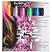Produktbild Haare Kreide - Metallic Glitter temporäre Haarfarben - Randkreide - kein Durcheinander - in Dichtstoff gebaut - Arbeiten auf allen Haarfarben - Farbe Essentials Set (6 Farben) plus Einweg-Handschuhen & Einweg-Umhange Von SySrion