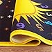 Superb Kids / Childs Rug Solar System Educational Play Mat 100cm x 200cm (3'3 x 6'6 approx)