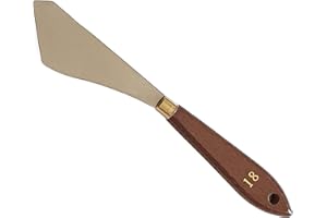 The Art Shop Skipton Wooden Handled Palette Knife #18