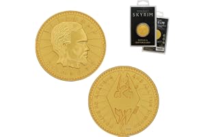 FaNaTtik The Elder Scrolls Collectors Replica Septim Coin — Special Misty Gold Edition, individuellt numrerat exemplar, offic