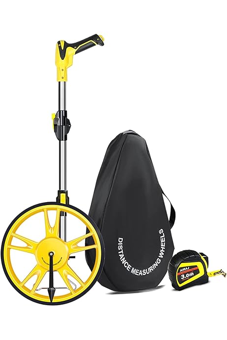 Misuratore Stradale Metrico 60464 - Contatore 10 Km, Ruota Da 32 Cm, Per Misurazioni Precise Su Strada O Campi - Foto 7