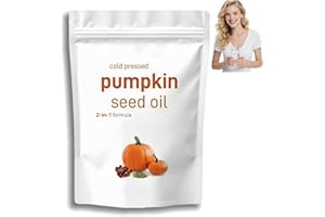 AINXTOLM 180pcs Pumpkin Seed Oil Caps/ules - Hair Growth Vitamins for Women, 2 in 1 for Hair Growth,Pumpkin Seed Oil Caps/ules,Hair GRO/wth Vitamins,Cold Pressed, Supports Ha/ir, Skin & Body