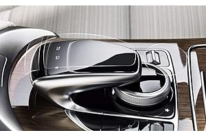 RUIYA Schutzfolie für Mercedes Benz C-Klasse E-Klasse GLC-Klasse AMG Center Console Control Maus (2 Packungen)