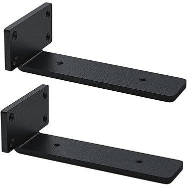 MxSplorion Plankhouder, plankhouder, 10 cm, 2 stuks, verborgen