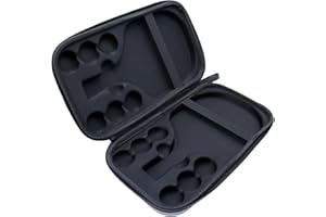 Baoblaze Hard Shell Ping Pong Paddle Case Table Tennis Bat Case Padel Racket Bag Storage Box Table Tennis Racket Cover Carrying Bag for Competition Sports Equipment Organizer Bags