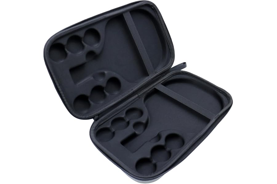 Baoblaze Hard Shell Ping Pong Paddle Case Table Tennis Bat Case Padel Racket Bag Storage Box Table Tennis Racket Cover Carrying Bag for Competition Sports Equipment Organizer Bags