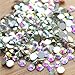 Super Shiny 1440pcs/Bag Clear Crystal AB color 3D Non HotFix FlatBack Nail Art Decorations Flatback Rhinestones (SS3)