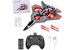 Lotvic Aereo RC ZY-905, Aeroplano Telecomandato 2.4 GHZ, Aliante Volante Telecomandato, Aereo Radiocomandato, Aereo Radiocomandato, RC Plane per Bambini e Principianti