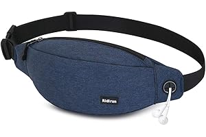 RIDIRUN Waterproof Bumbags Running Belt Ligthweight running Pouch Waist packs Breathale Cycling Bum bag hiking travel dog wolking waist bag for women men ladies boys