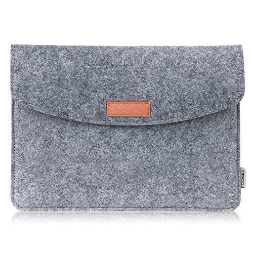 MoKo Universal 9-10 Zoll Felt Sleeve H  lle - Tragbare Filz Schutzh  lle Tasche f  r Apple iPad 1   2   3   4  iPad Air  Air 2  iPad 9 7 2017   2018  