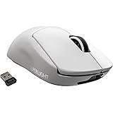 Logitech G PRO X SUPERLIGHT Mouse Gaming Wireless, Sensore HERO 25K, 25.600 DPI, Ultraleggero con 63g, Progettato ‎per eSport