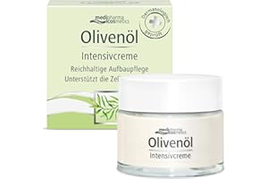 ‎MEDIPHARMA COSMETICS Olivenöl Intensivcreme - unterstützt die Zellerneuerung - mit Vitamin A und E - medipharma cosmetics - 50 ml