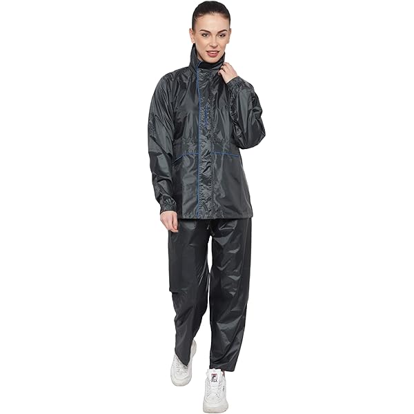 Buy Zacharias Unisex Waterproof Raincoat with Taping