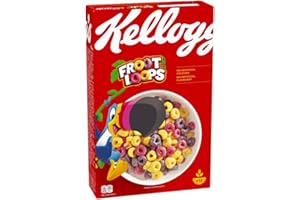Kellogg's Froot Loops Cerealien | Einzelpackung | 375g