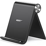 UGREEN Porta Cellulare Tavolo, Supporto Telefono Scrivania Portatile Regolabile 100°, Compatible con iPhone 15 14 13 Serie, G