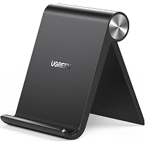 Supporto per telefono cellulare in acrilico, supporto portatile trasparente per scrivania, compatibile con Phone15 14 13 Pro Max Mini 12 11 Plus SE, Switch, smartphone Android, pad, tablet, accessori