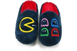 GARZON - Zapatilla de Casa para Hombre - Inspirada en Videojuego Clásico Ideal para Gamers.
