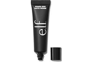 e.l.f. Power Grip Matte Primer, Matte Finish, Long-Lasting, Suitable for All Skin Types, Infused with Lemon Myrtle Blend, Vegan & Cruelty-Free