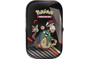 Pokémon: miniscatola da collezione Unima (Garbodor e Amoonguss) del GCC Pokémon (due buste di espansione e una carta adesiva)