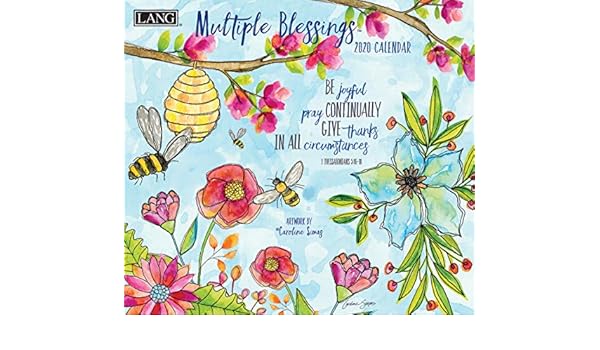 The LANG Companies Multiple Blessings 2020 Wall Calendar 20991002007