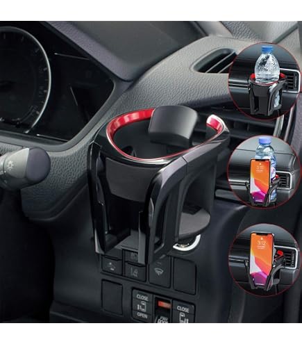 Humkopnl Chauffe-Eau De Voiture 2 En 1 - Refroidisseur Et Chauffe-Boisson Intelligent Avec Écran LCD, Porte-Bouteille