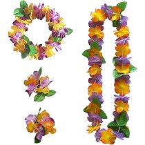 12 Stück Haarspangen Mit Plumeria-Blüten – Hawaii-Style Für Strand & Hochzeit (lila)