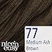 Clairol Nice'n Easy Non-Permanent Hair Dye No Amonia - Medium Ash Brown 77
