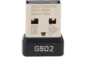 TOSUNY G502 LIGHTSPEED Wireless Mouse USB Receiver, Portable Mini Dongle Adapter, Stable Signal Transmission & Plug and Play