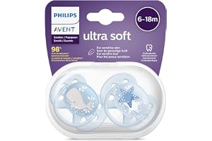 Philips Avent ULTRA SOFT PACIFIER 6-18M BOY X2
