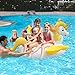 Price comparison product image Giant Unicorn Pool Float,Inflatable Outdoor Swimming Pool Float Raft Lounger Candy Pegasus Floating Lounge Toy for Adults & Kids 87 inches (Yellow)