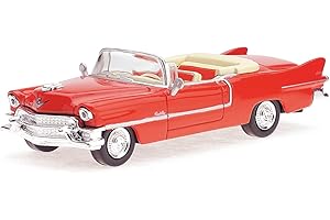 HTC MOVE Htc - Voiture Americaine Cadillac Eldorado 1955 Rouge 1/43°