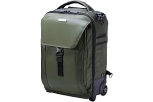 Vanguard VEO Select 59T 2-wheel Backpack/Roller Case - Green