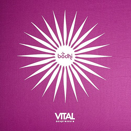 VITAL Akupressurmatten-Set (aubergine): Akupressurmatte (74 x 44cm) & Akupressurkissen im günstigen Set, vitalisierende Matte für den Rücken und Kissen für den Nacken, wohltuende Entspannungsmatte & Kissen - 7