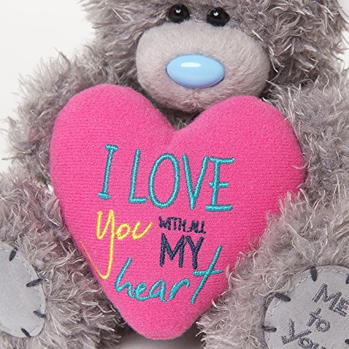 Me to You sg01 W4092 6 Hoch „Tatty Teddy I Love You with All My Heart Bär sitzt“ Plüsch Spielzeug - 2