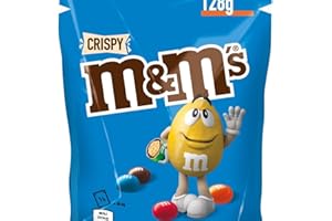 ‎M&M'S M&M's Crispy Schokolade, 1 x 128g, Knusprige Schokolinsen