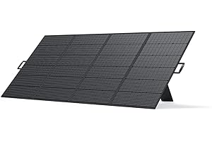 FOSSiBOT Pannello solare 420W, pannello solare pieghevole per Powerstation portatile F3600 F2400 con cavo adattatore MC-4 6 in 1, pannelli solari monocristallini per esterni, giardino, balcone