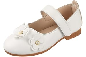 QUNUNOIRE- Mary Jane Scarpe Ballerine per Bambina Bimba Ragazza Principessa