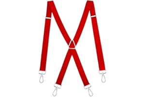 KEAHND Tirantes Para Pantalones Hombre,Tirantes Hombre,Tirantes Mujer,Men's Braces,Tirantes Negros Hombre,Tirantes De Trabajo,Tirantes Largos,Tirantes De Hombre Para Pantalones,Tirantes Para Mujer,Negro