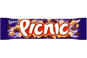 Cadbury - Barre chocolatée Picnic - lot de 12 barres de 48 g