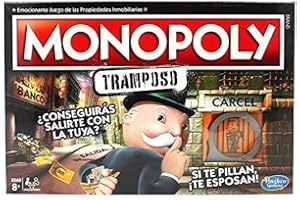 Hasbro Gaming Monopoly Tramposo (Versión Española) Juego de Mesa Familiar y para Jugar con Amigos, Juguete de 2 a 6 Jugadores, Regalo para Niños y Niñas de 8 Años o Más y Familia