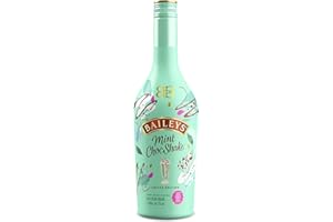 GIFT CREATION Baileys Mint Choc Shake Irish Cream Liqueur | Limited Edition | 17% vol | 70cl | Spirits | Chocolate, Vanilla & Mint Flavour | Great Over Ice Cream, Blended & in Cocktails | Share with Family