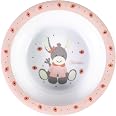 Set De Vaisselle Enfant Âne Emmi Girl Flora Rose - Tasse, Assiette, Bol Et Couverts