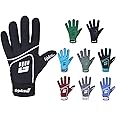 Grip Active GAA Gloves - Premium Gaelic Football Gloves – Made with 2.5mm Latex for Best Grip-Great Ball Control - Special Embossed Neoprene Cuff for Comfort