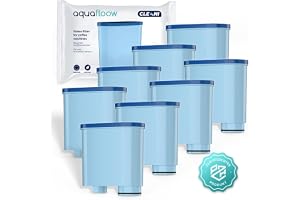 Aquafloow 8x Vattenfilter CLEANI för Saeco och Philips Kaffemaskiner